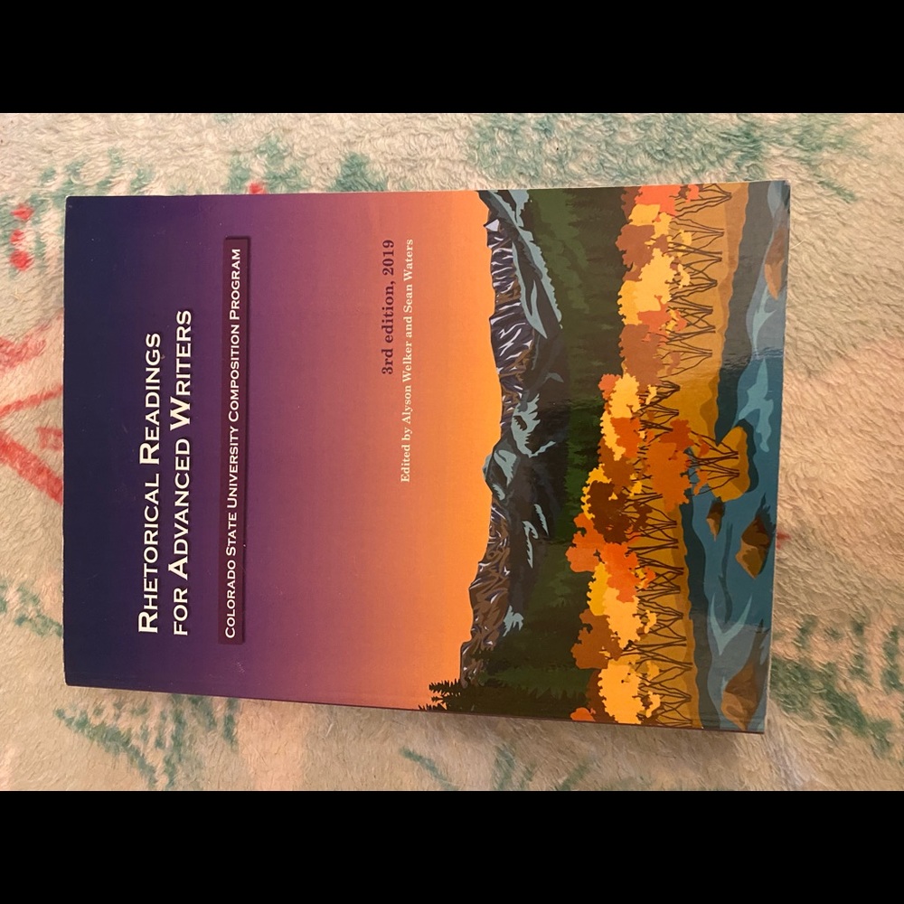 Advanced writing college textbook